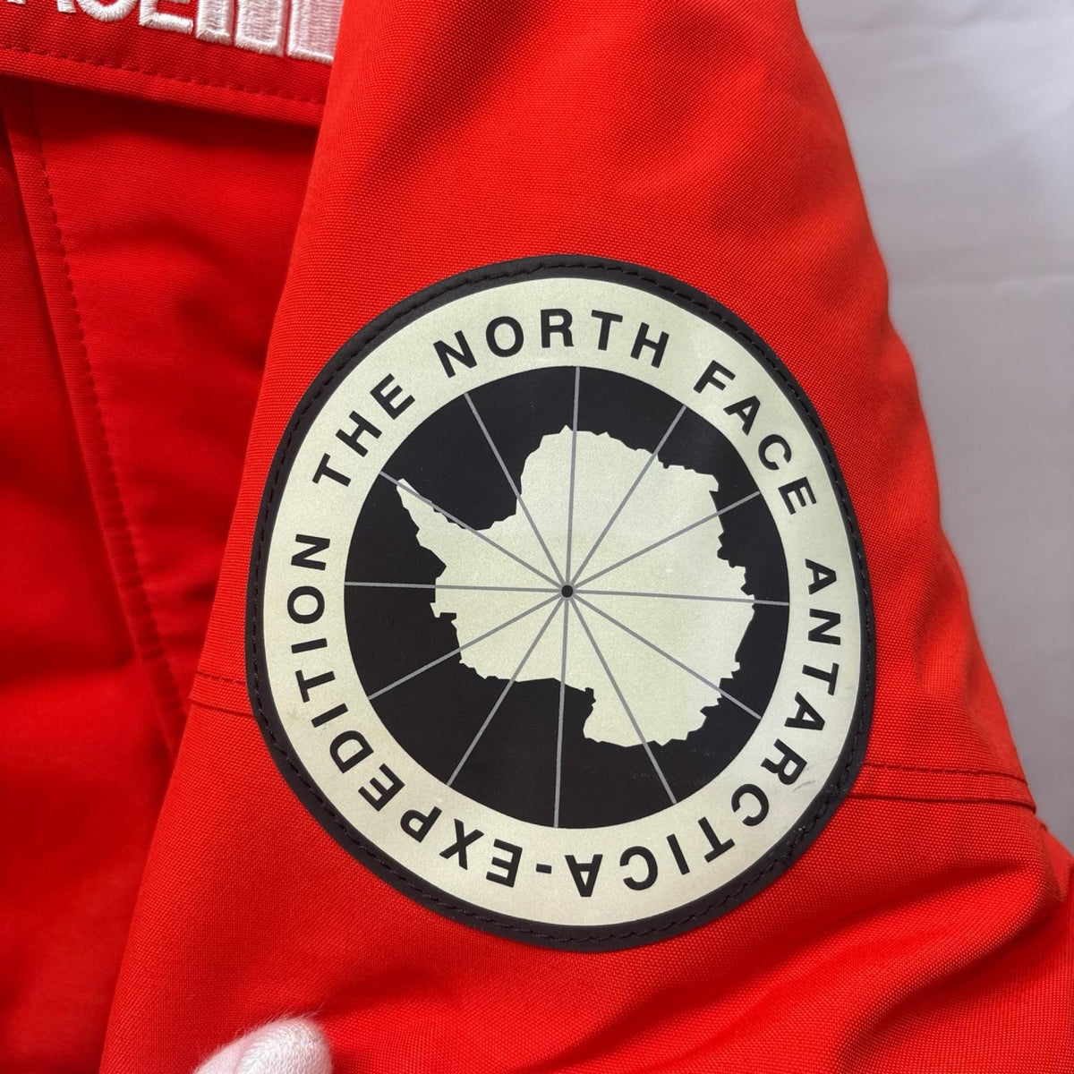 ダウンジャケット ANTARCTICA PARKA 赤 (L) L オレンジ