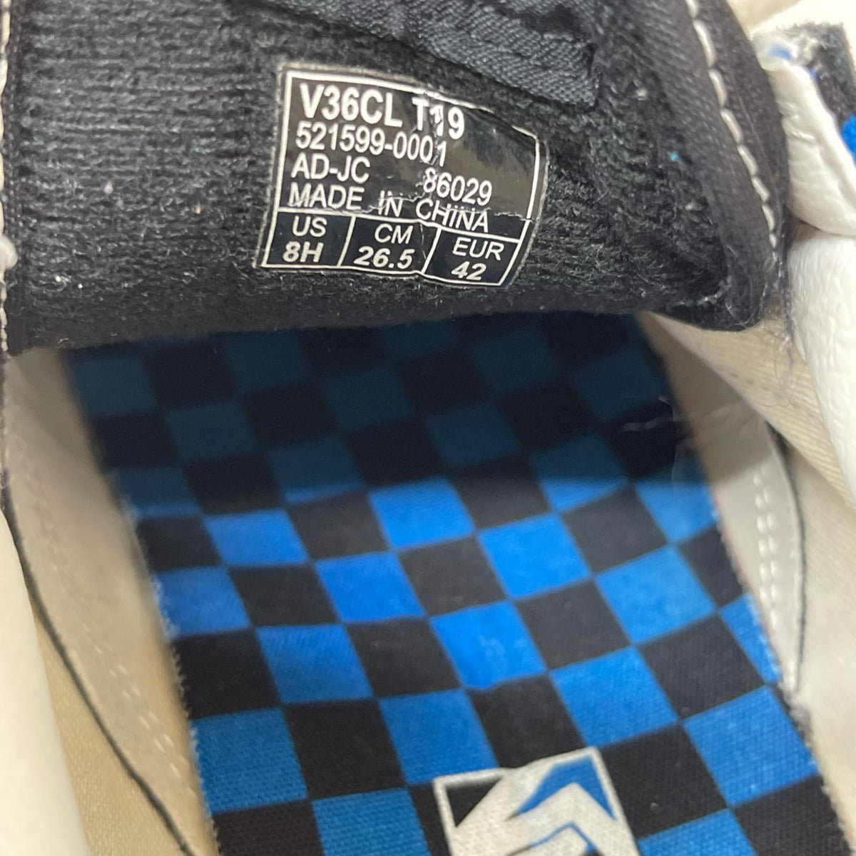 スニーカー ×UNITED ARROWS ﾌﾞﾛｯｸﾁｪｯｸ 26.5cm 26.5cm (US8 1/2 UK8 EU43) ブラック