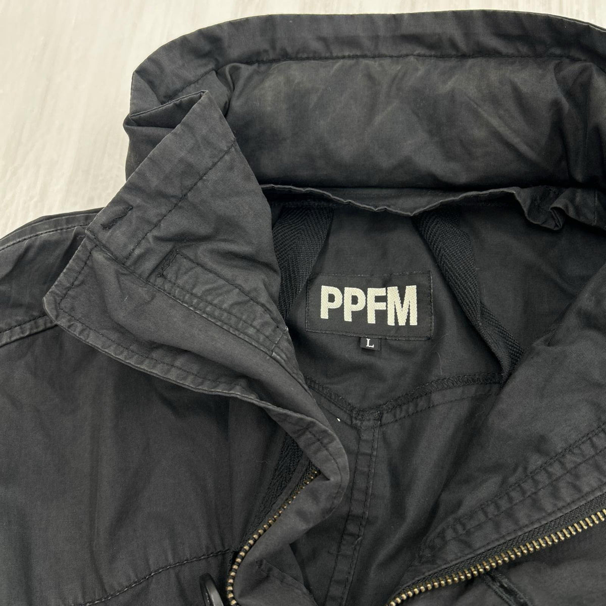 ジャケット PPFM/ﾐﾘﾀﾘｰｺｰﾄ L ブラック