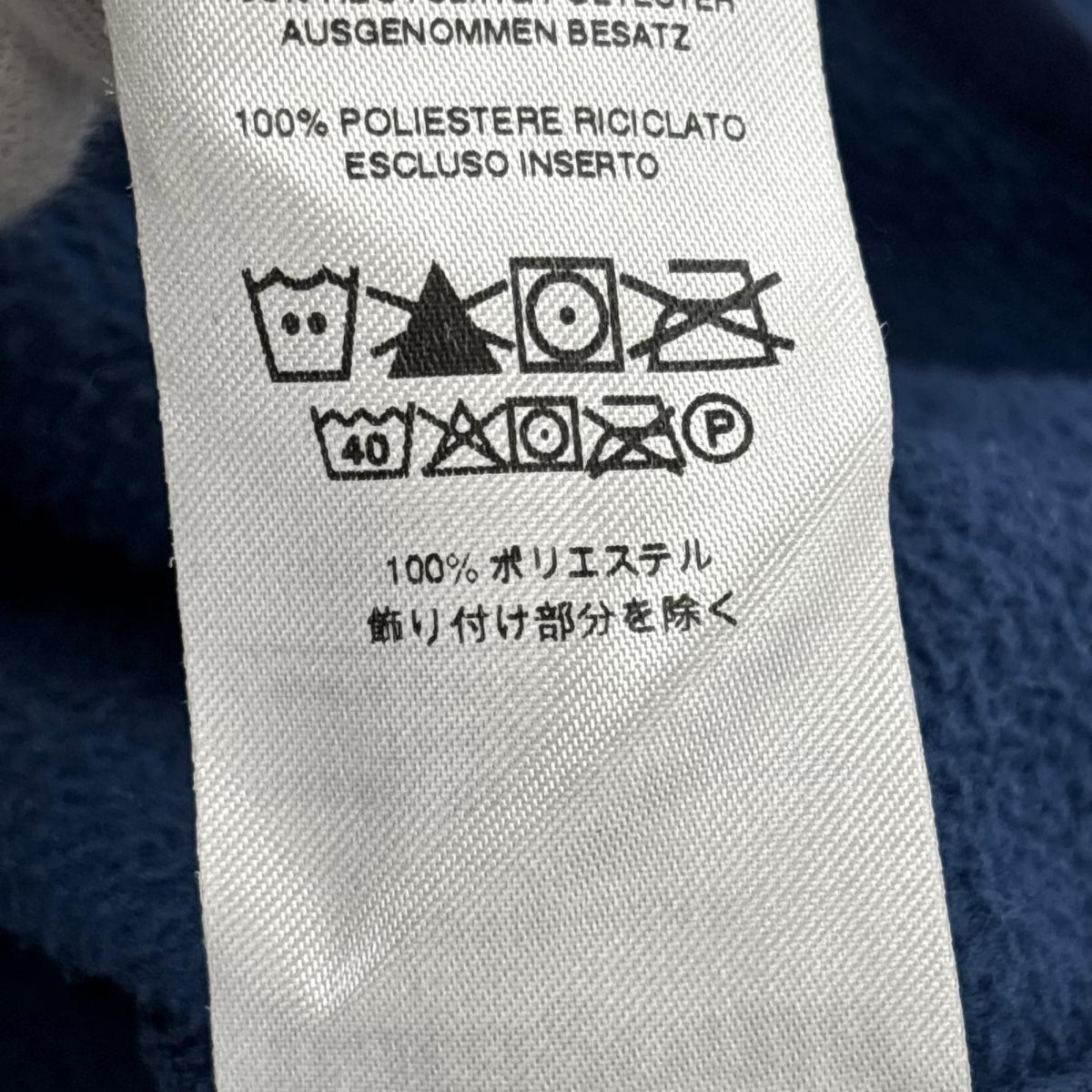 長袖Ｔシャツ 19ss スナップT ネイビー L ネイビー