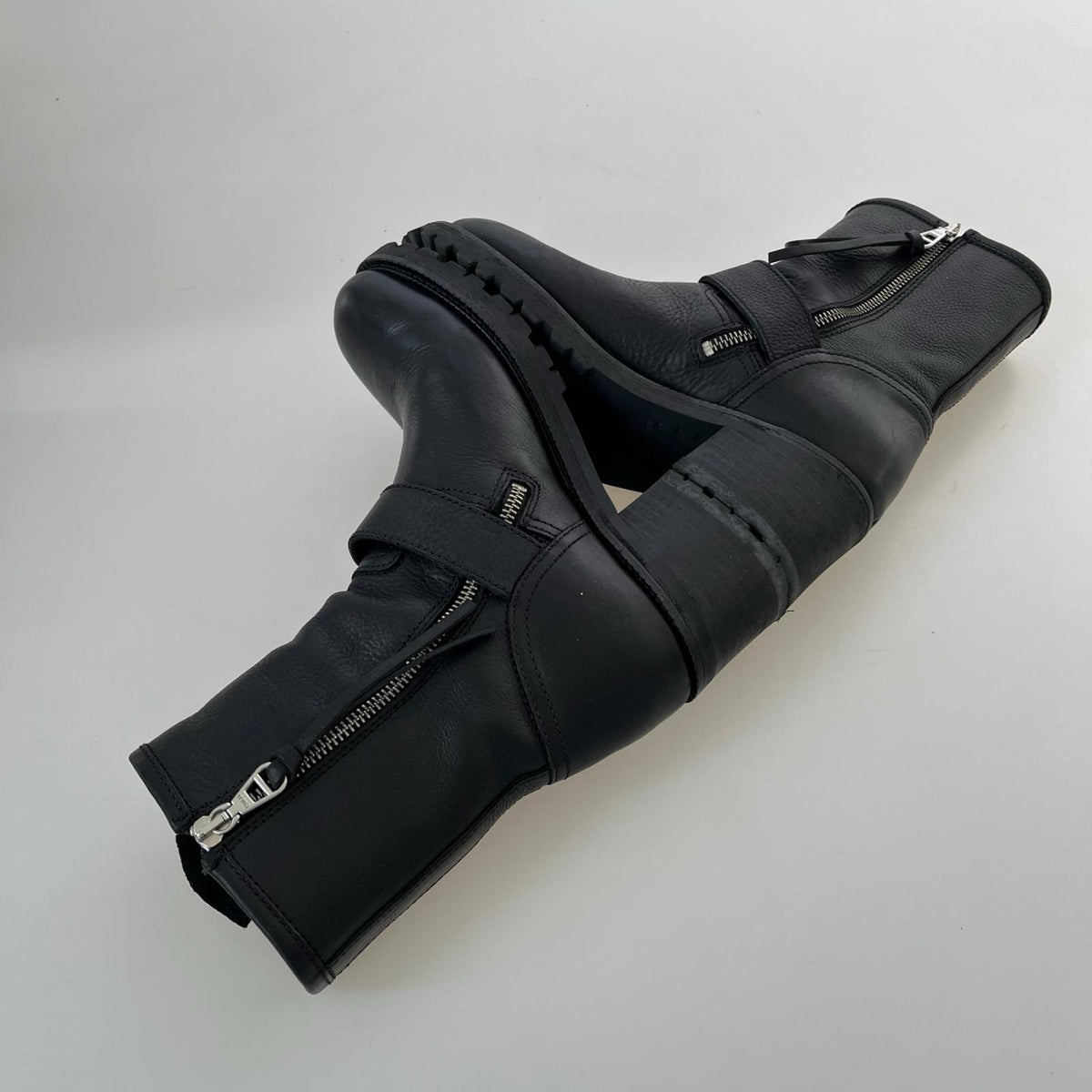 ブーツ ｴﾝｼﾞﾆｱﾌﾞｰﾂ　黒　7.5B　24.5cm ブラック