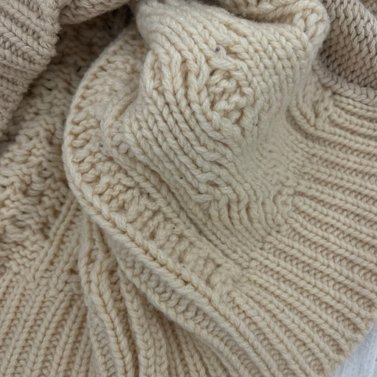ニット ROTOL 21AW FRANKEN C/N KNIT MULTI 2 ベージュ