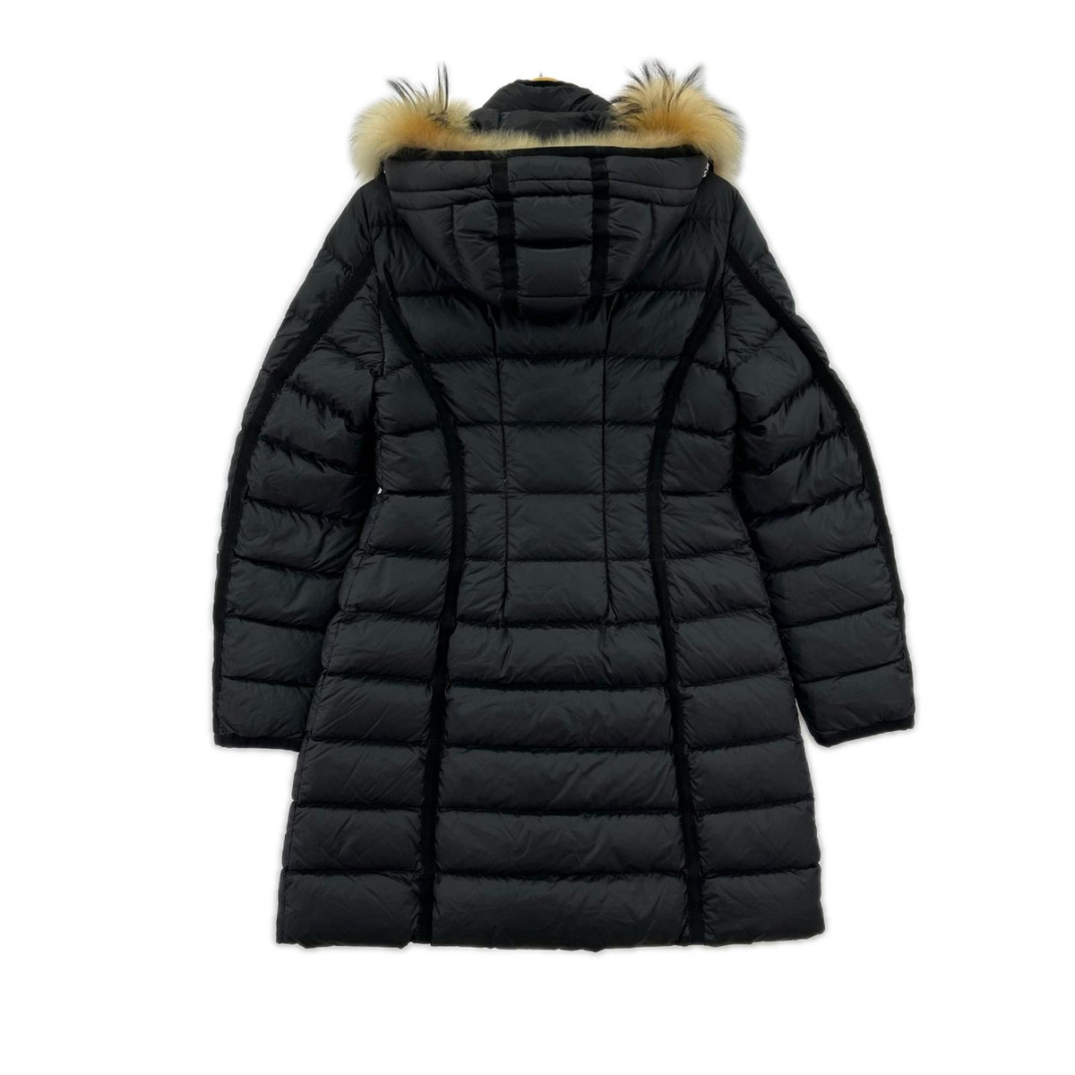 ダウンジャケット HERMIFUR LONG DOWN JACKET BLK (2) 2 ブラック