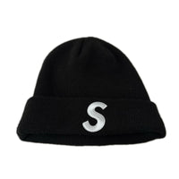 ニットキャップ ×NEW ERA S LOGO ﾋﾞｰﾆｰ 黒 ブラック