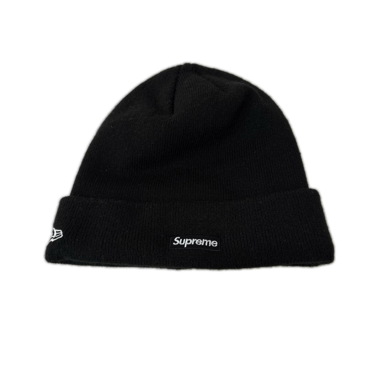 ニットキャップ ×NEW ERA S LOGO ﾋﾞｰﾆｰ 黒 ブラック