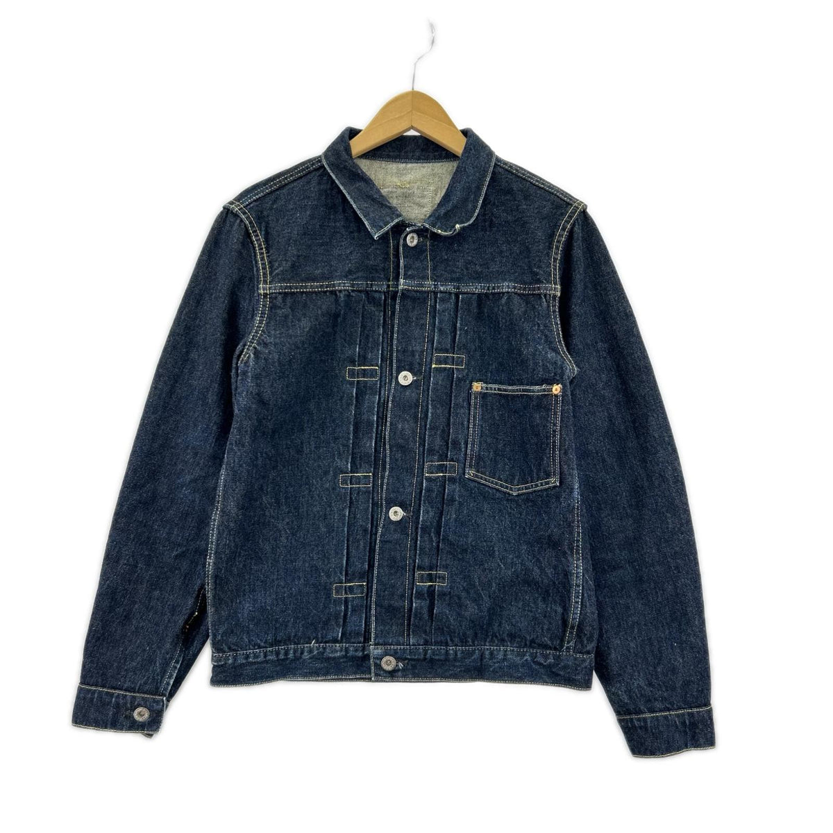ジャケット TCB JEANS TYPE1 大戦 ※シンチバック欠損 ネイビー