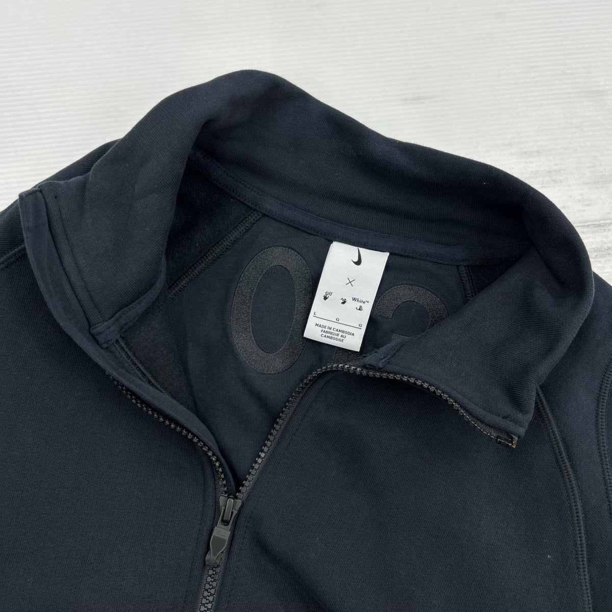 ジャケット AS U NRG MC TRACK JACKET L ブラック