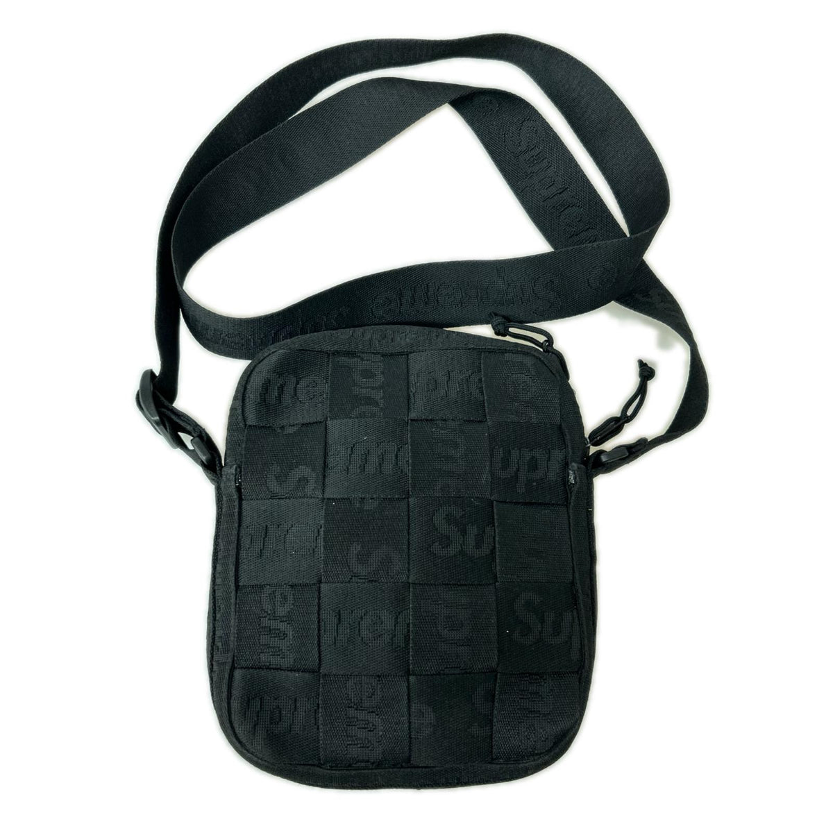 ショルダーバッグ Woven Shoulder Bag ブラック