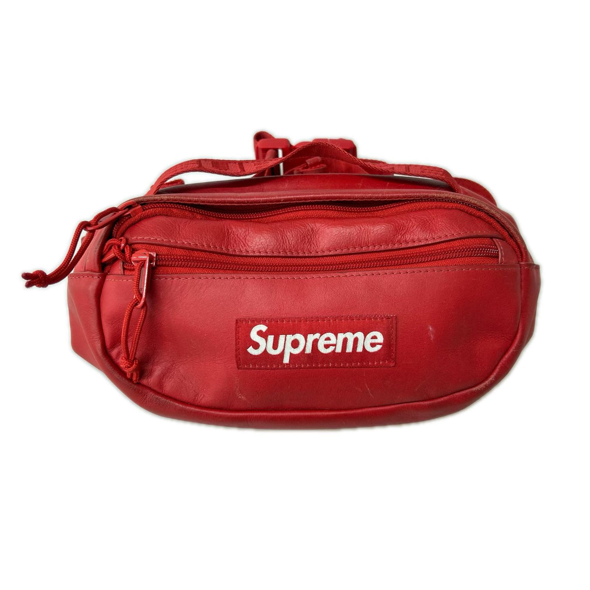 ショルダーバッグ Leather Waist Bag 23AW レッド
