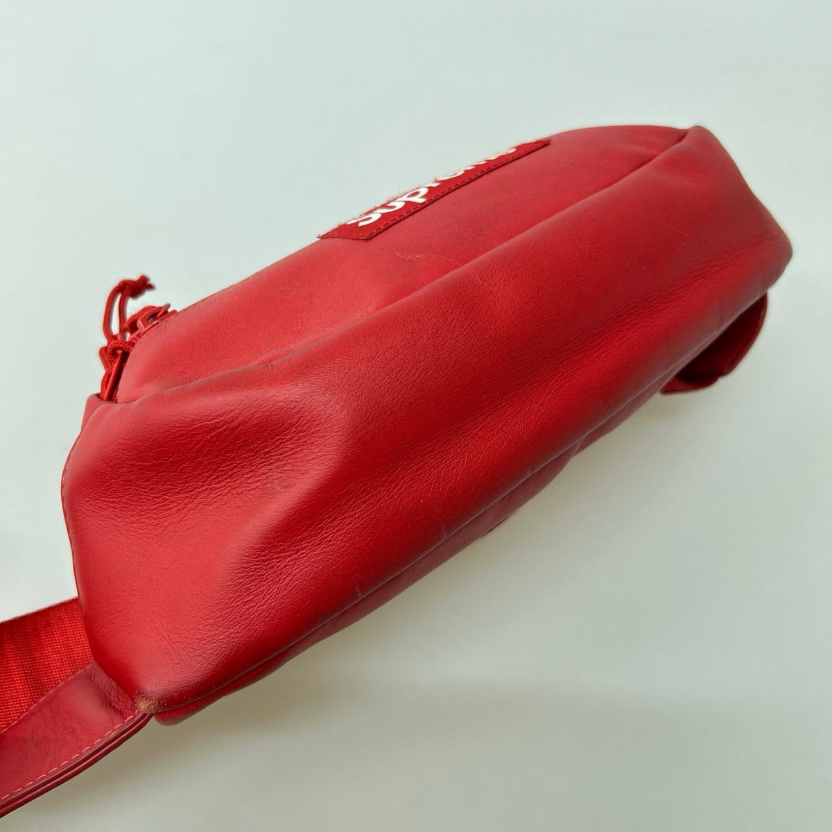 ショルダーバッグ Leather Waist Bag 23AW レッド