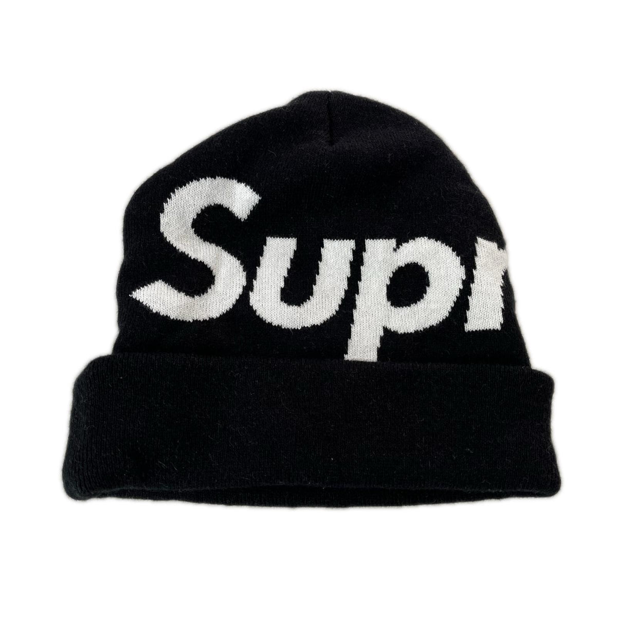 ニットキャップ Big Logo Beanie ブラック