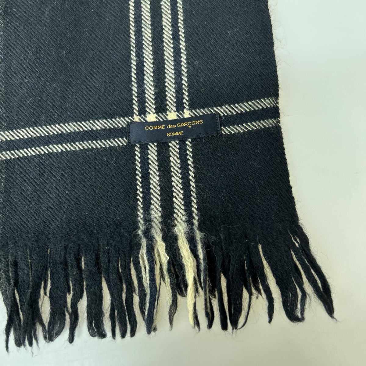 その他アクセサリー HOMME マフラー ブラック