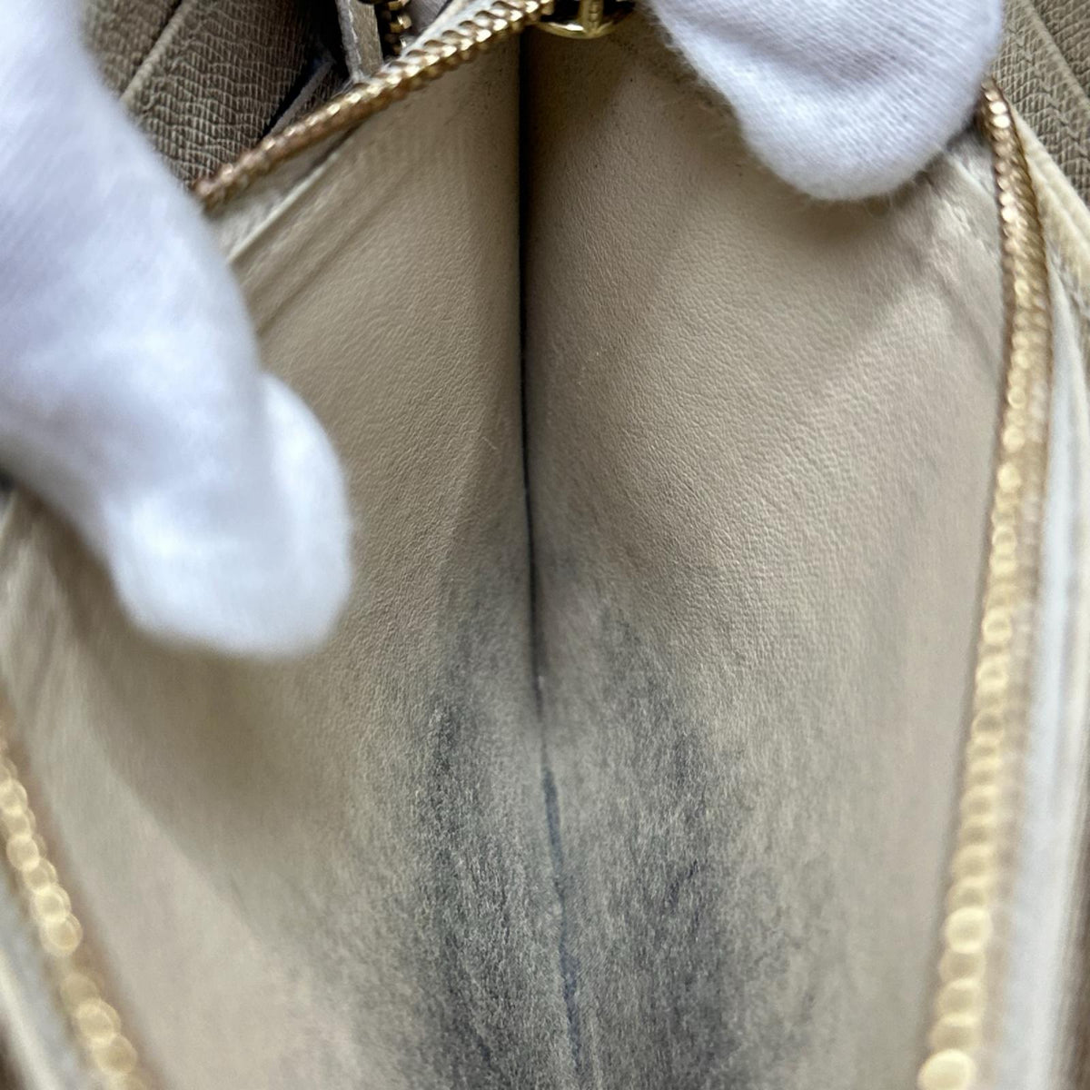 LV ダミエ アズール ジッピーウォレット