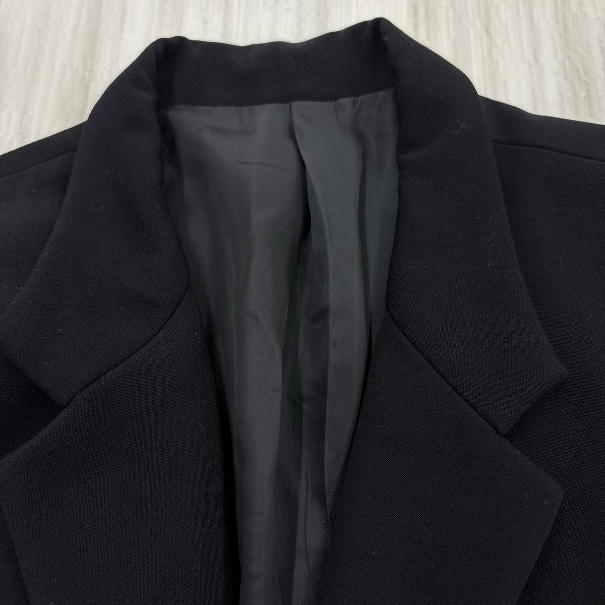 テーラードジャケット 100％LAINE WOOL M(黒) M