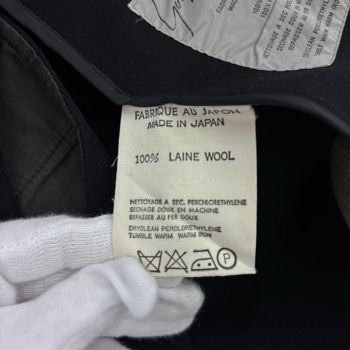 テーラードジャケット 100％LAINE WOOL M(黒) M