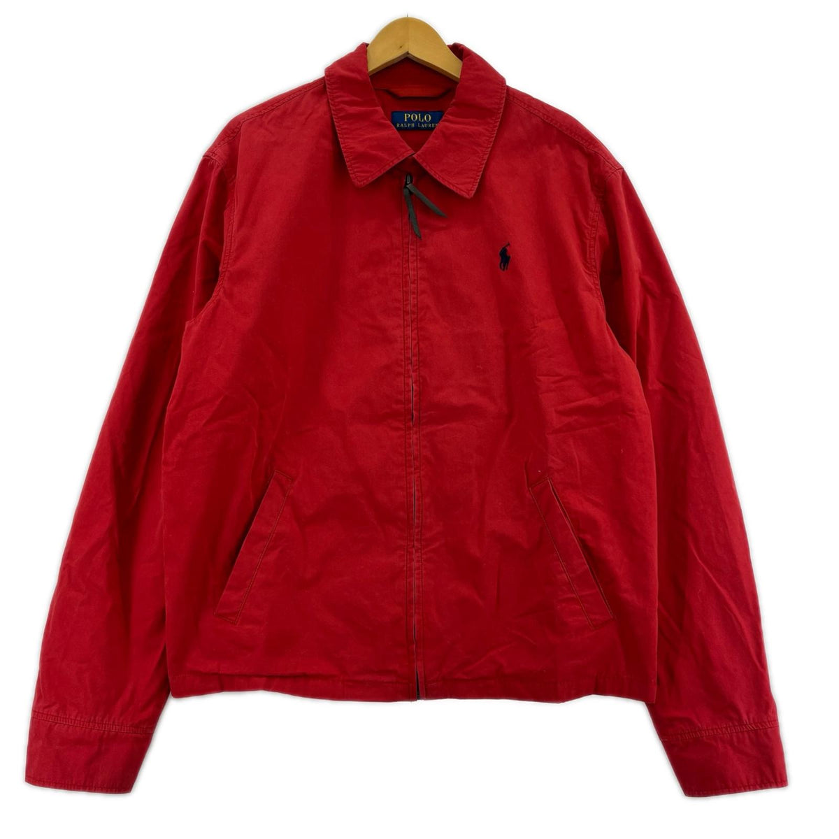 ジャケット スイングトップ レッド L レッド