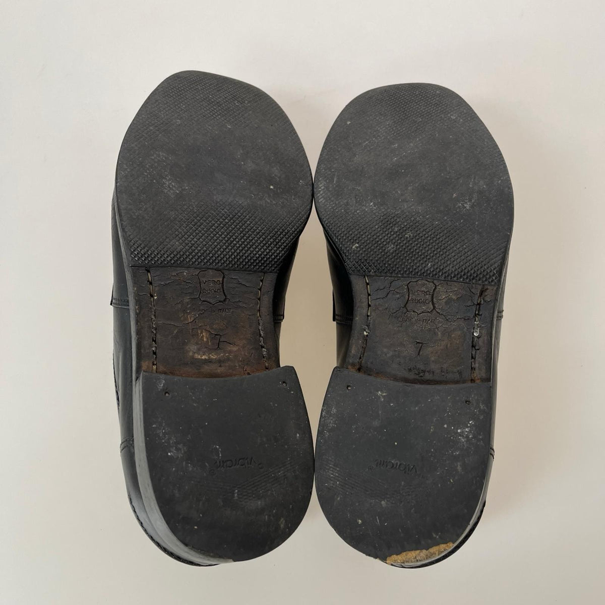シューズ MANOLO ｺｲﾝﾛｰﾌｧｰ 黒 (26.5cm) ブラック