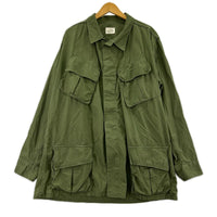 ジャケット 60s US ARMY ｼﾞｬﾝｸﾞﾙﾌｧﾃｨｰｸﾞ ﾉﾝﾘｯﾌﾟ カーキ