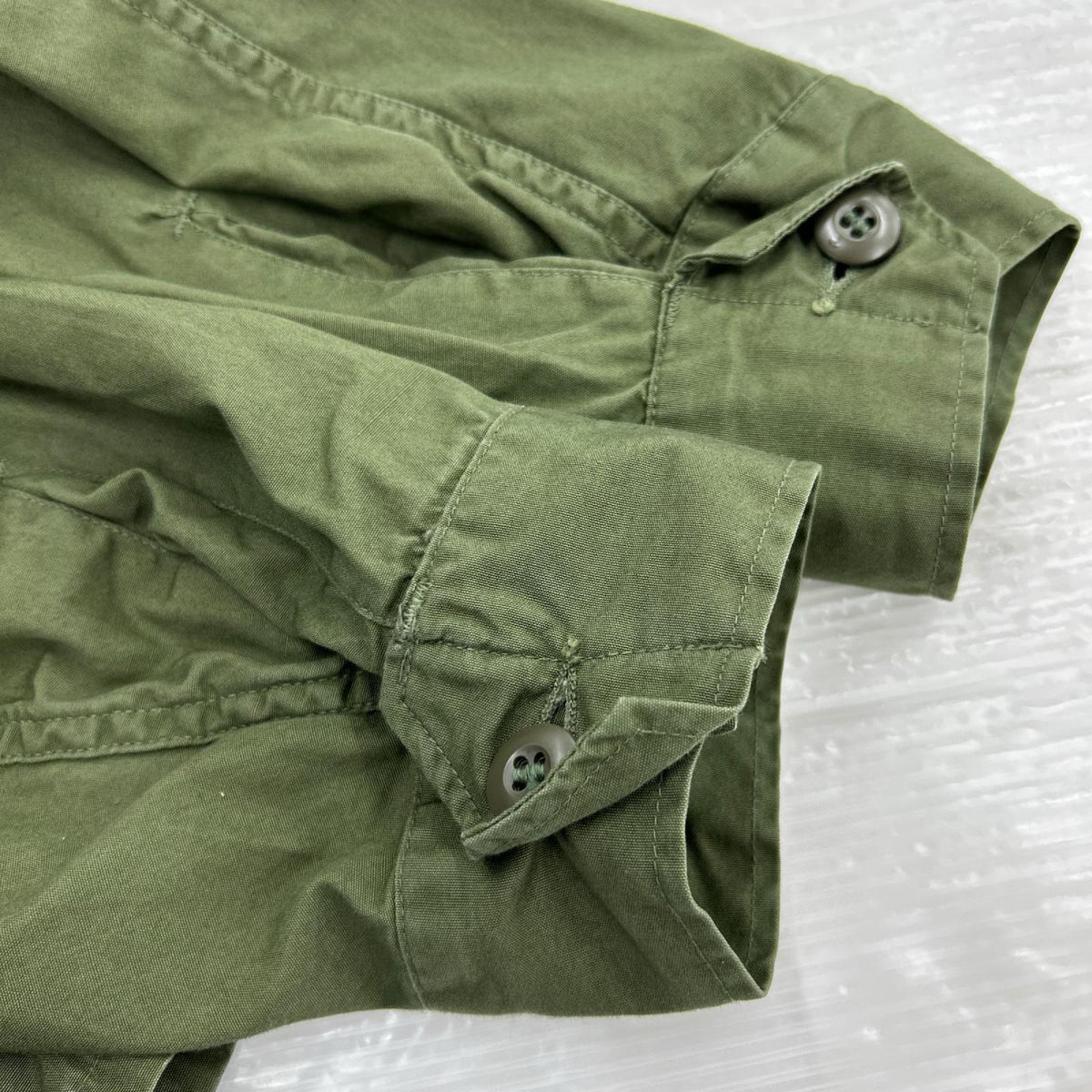 ジャケット 60s US ARMY ｼﾞｬﾝｸﾞﾙﾌｧﾃｨｰｸﾞ ﾉﾝﾘｯﾌﾟ カーキ