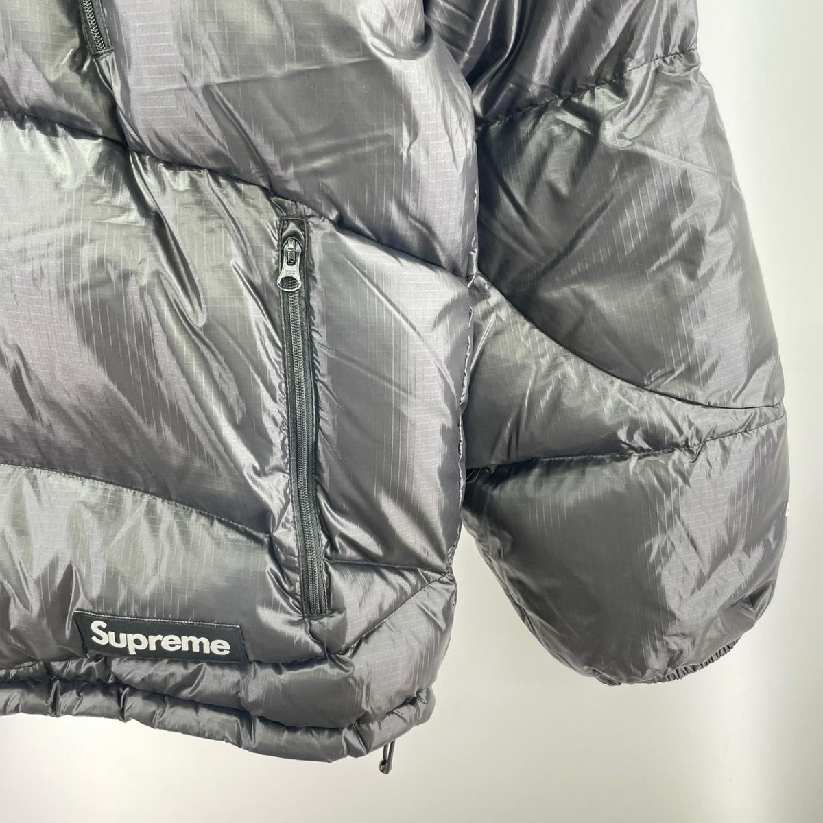 ダウンジャケット Supreme 22AW Reversible Featherweight Down Puffer Jacket M ブラック