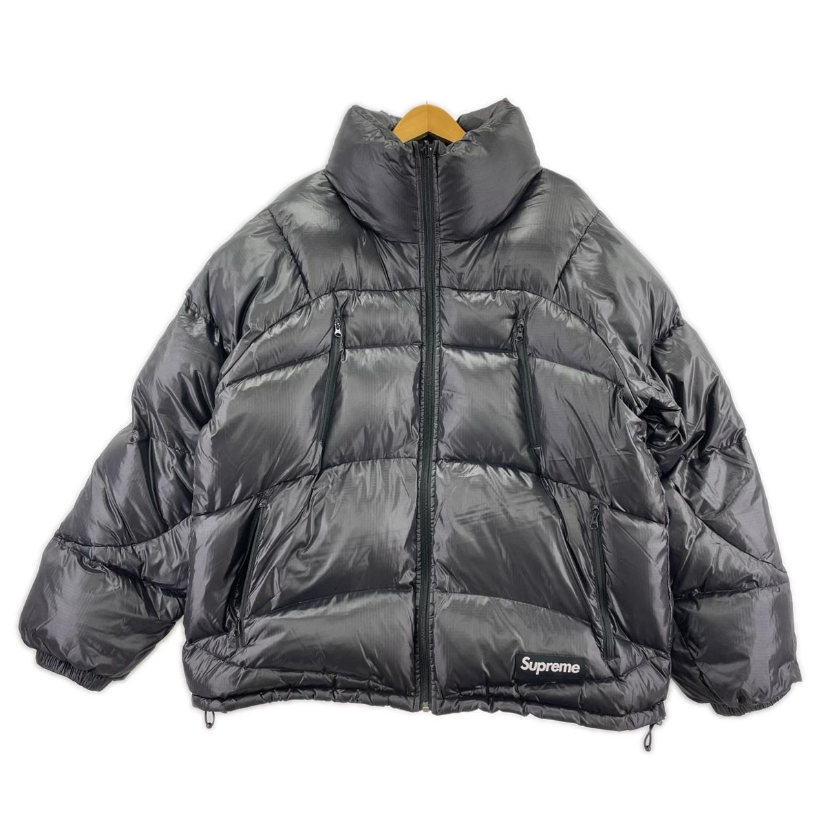 ダウンジャケット Supreme 22AW Reversible Featherweight Down Puffer Jacket M ブラック