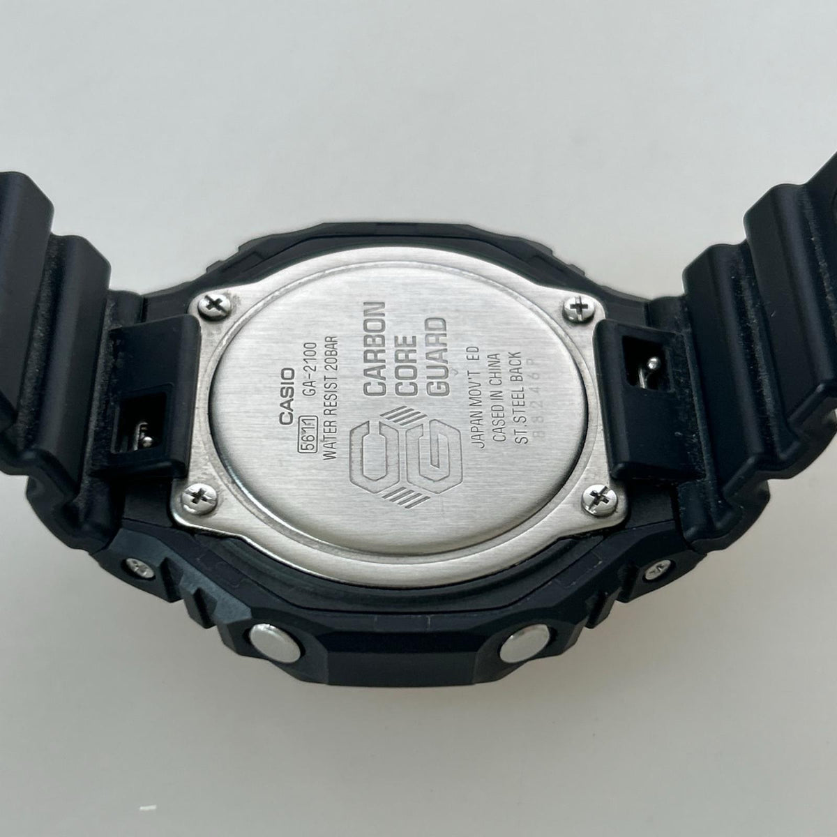 腕時計 GA-2100-1A1JF ｸｫｰﾂ ﾌﾞﾗｯｸ ブラック