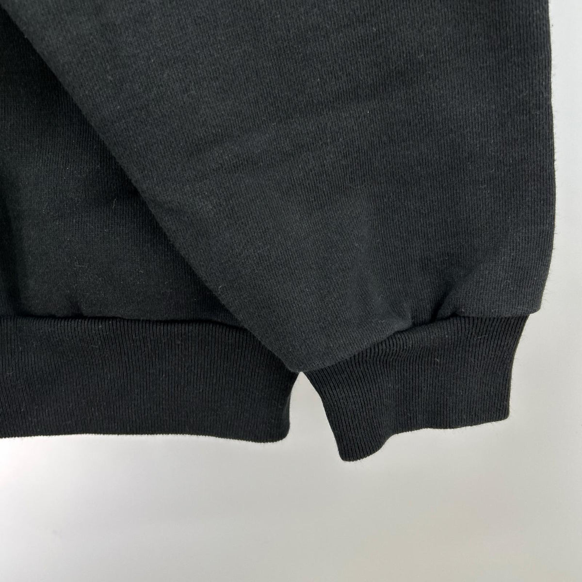 スウェット 700fill Embroidered Small Payment Crew ブラック