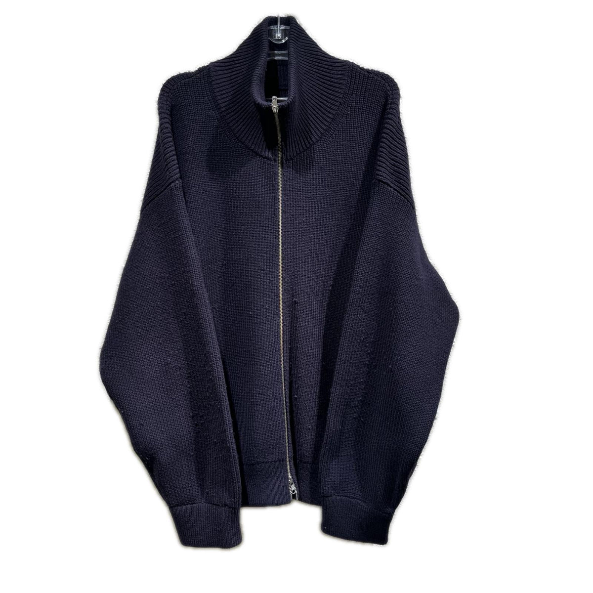 ニット OVERSIZED DRIVERS KNIT ZIP JACKET