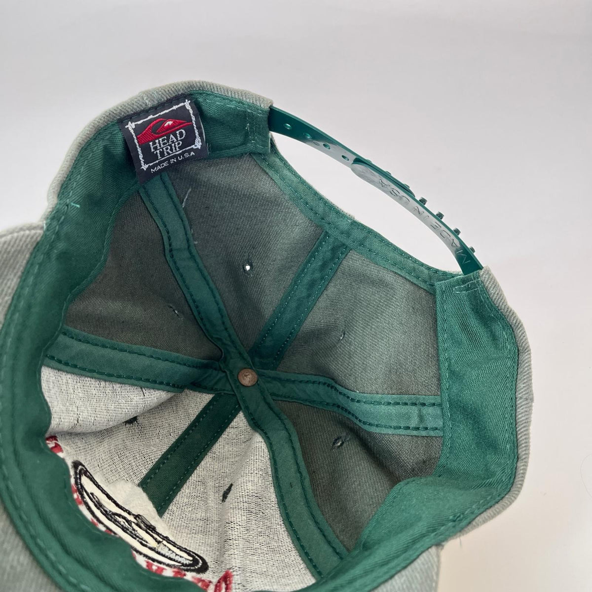 キャップ made in USA ｸｲｯｸｼﾙﾊﾞｰ 緑 グリーン