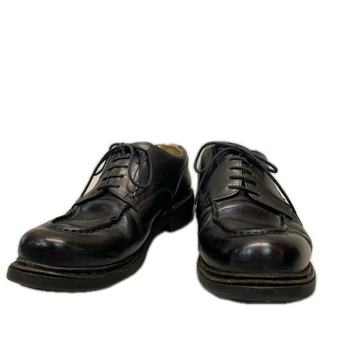 シューズ Paraboot CHAMBORD レザーシューズ710709 25cm (US7 UK6 1/2 EU40) ブラック
