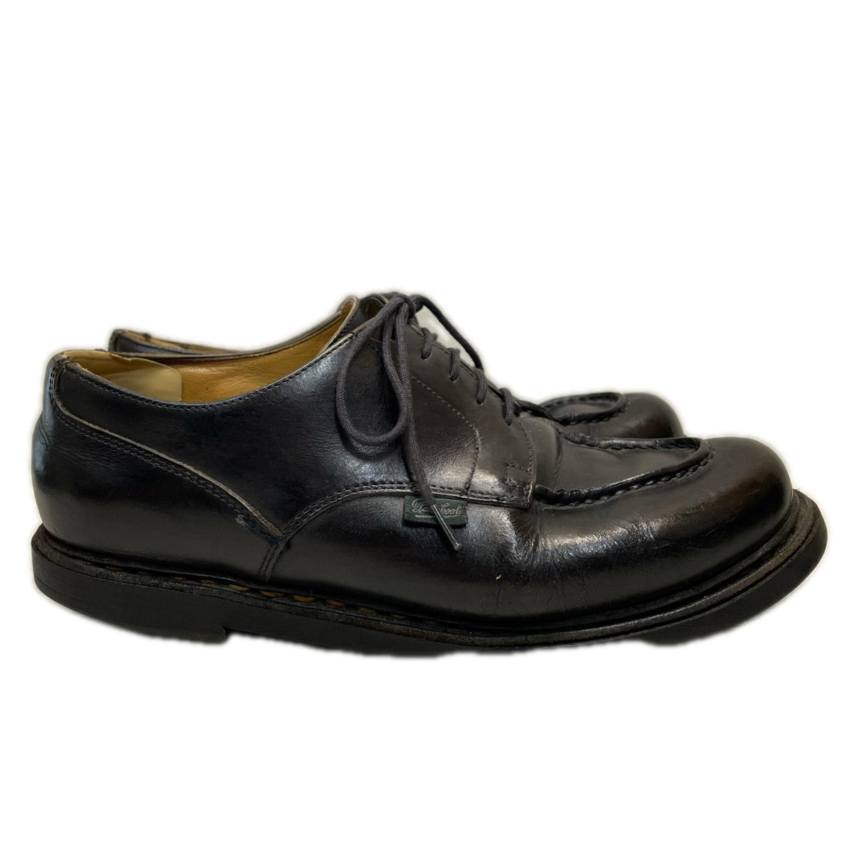 シューズ Paraboot CHAMBORD レザーシューズ710709 25cm (US7 UK6 1/2 EU40) ブラック