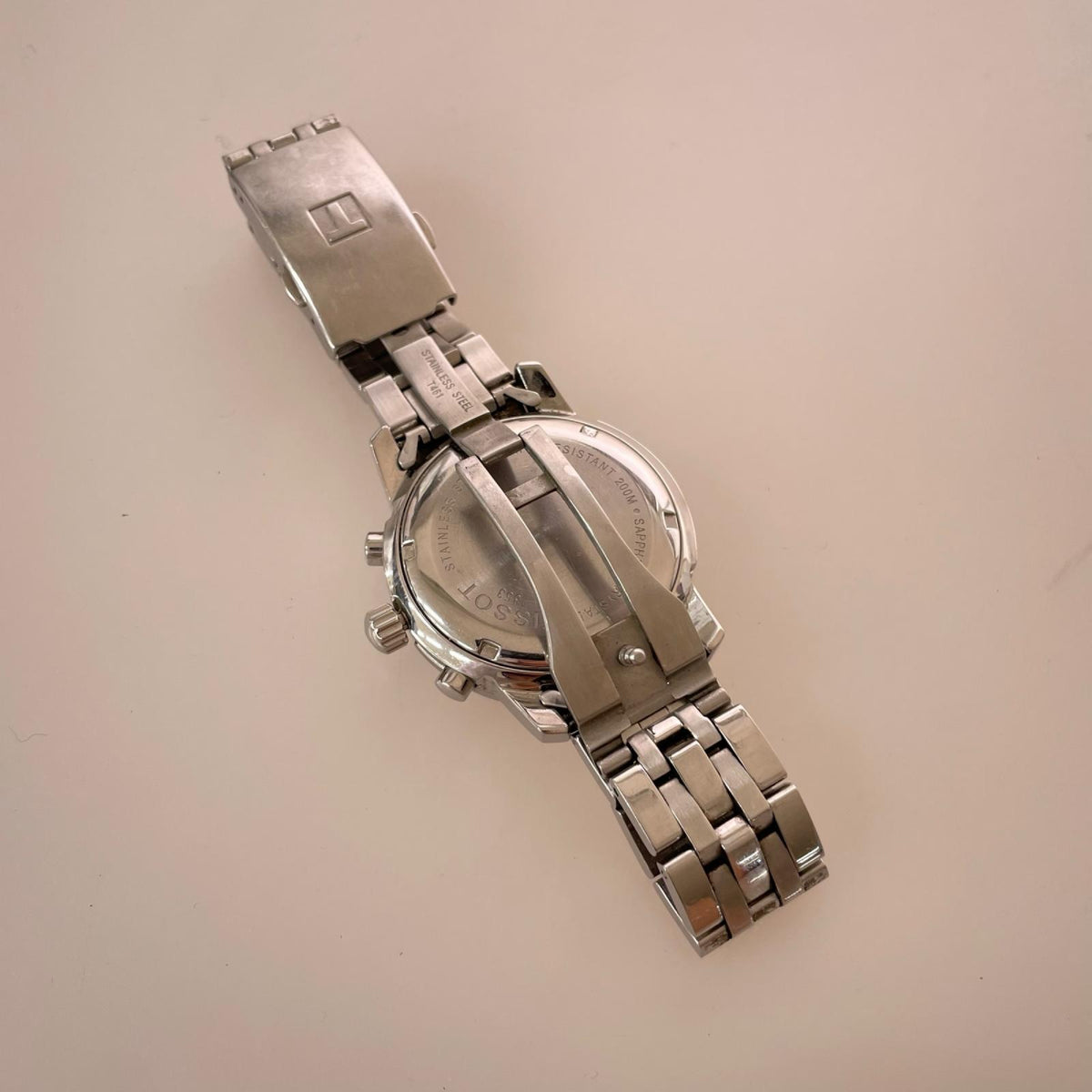 腕時計 TISSOT 1853 ｸﾛﾉｸﾞﾗﾌ ブラック