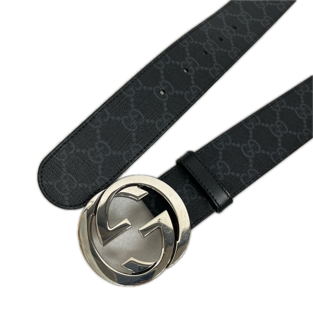 GUCCI/411924/ｲﾝﾀｰﾛｯｷﾝｸﾞ/ﾚｻﾞｰﾍﾞﾙﾄ