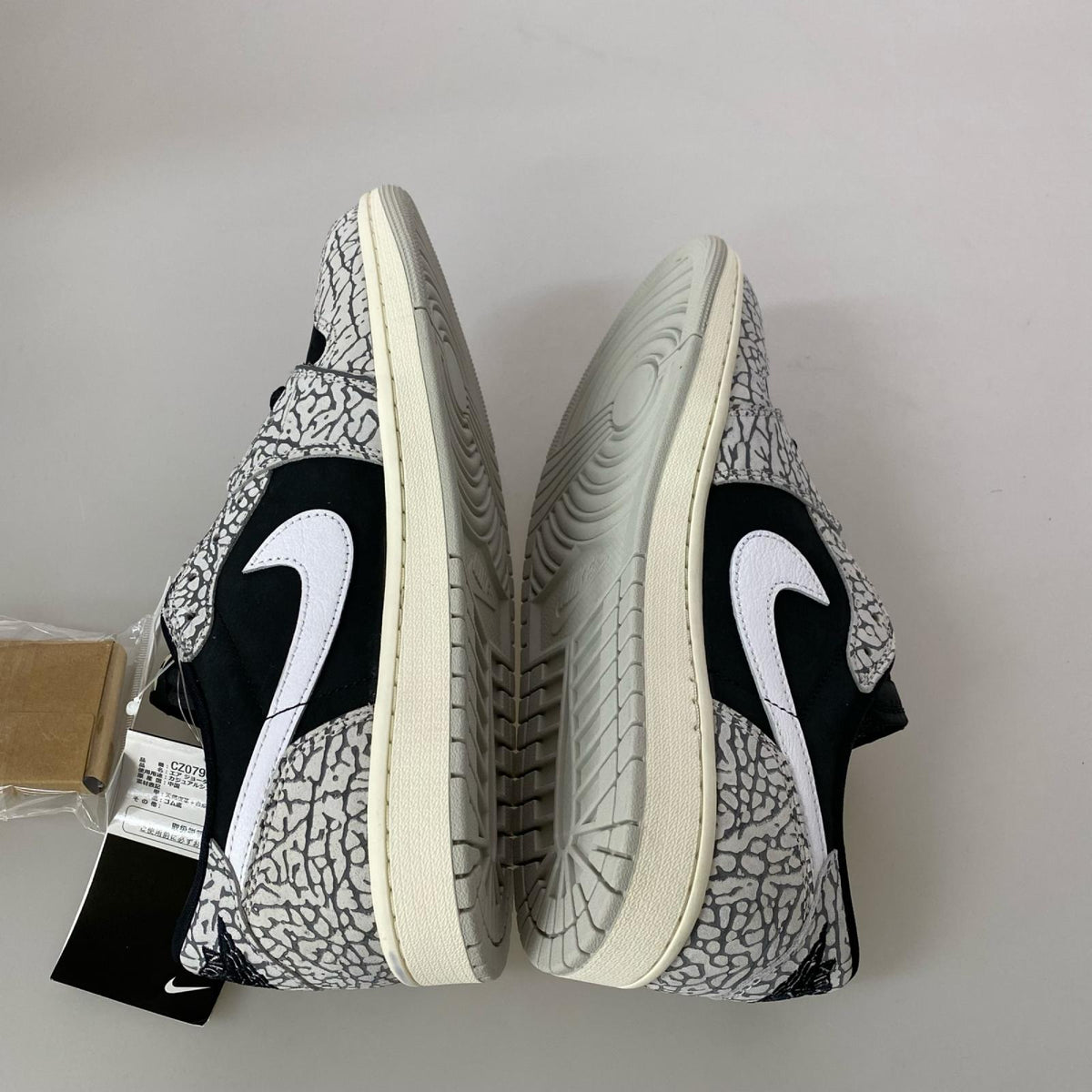 スニーカー AIR JORDAN  RETRO LOW OG Black Cement 29 29cm (US11 UK10 1/2 EU48)