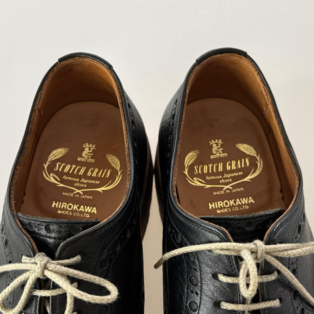 シューズ F-1164 Full Brogues Shoes 26 ブラック