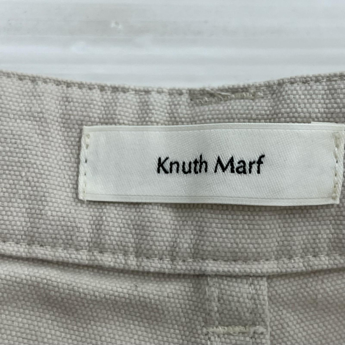 パンツ Knuth Marf high waist tattoo pants M ベージュ