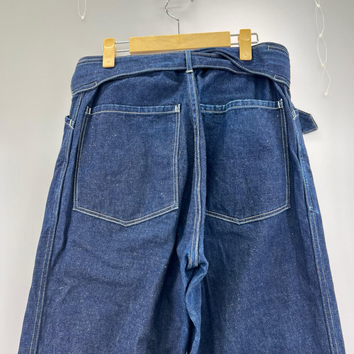 デニムパンツ COMOLI 15AW ﾍﾞﾙﾃｯﾄﾞﾃﾞﾆﾑﾊﾟﾝﾂ 1