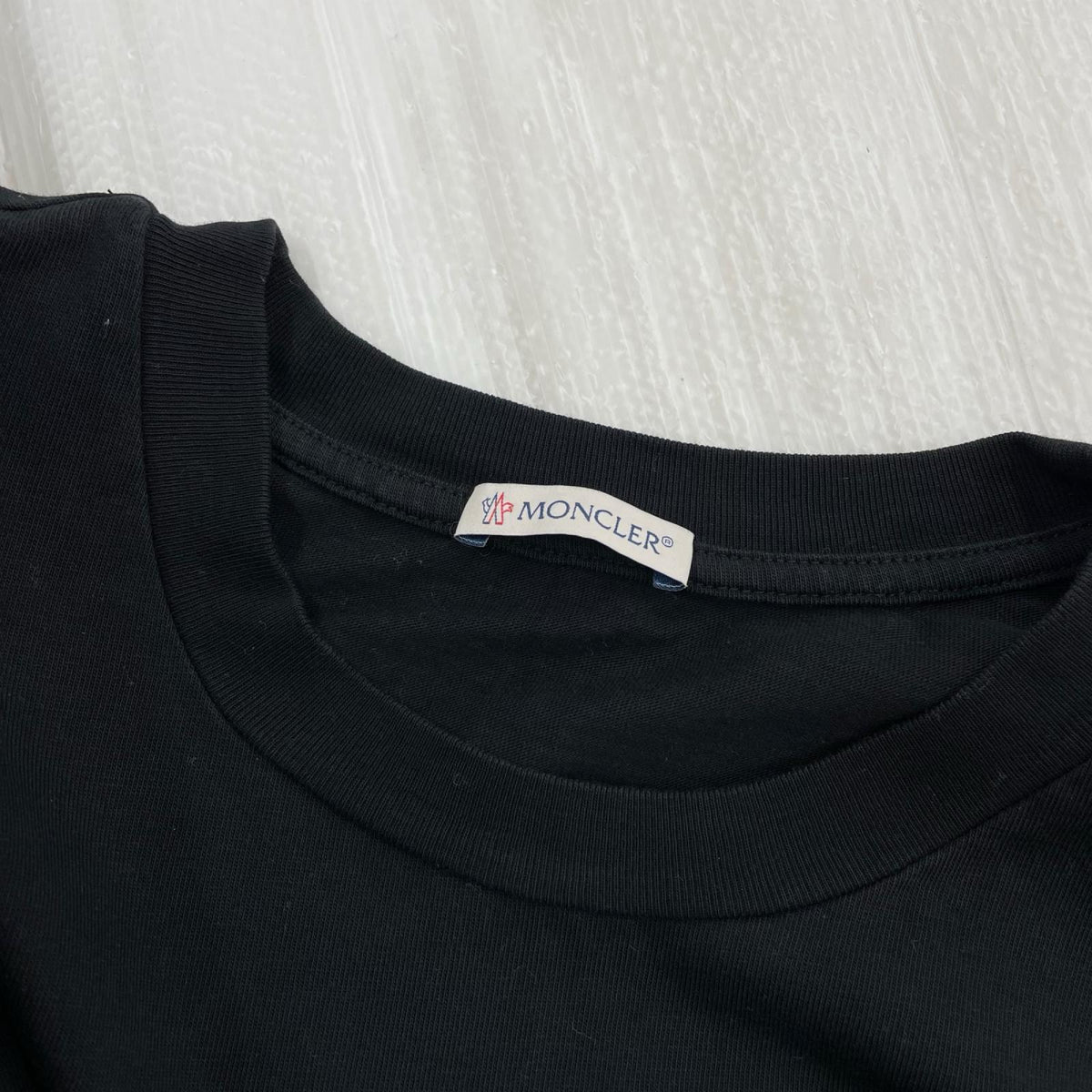 半袖Ｔシャツ 23SS ロゴ刺繍Tee BLK (M) M ブラック