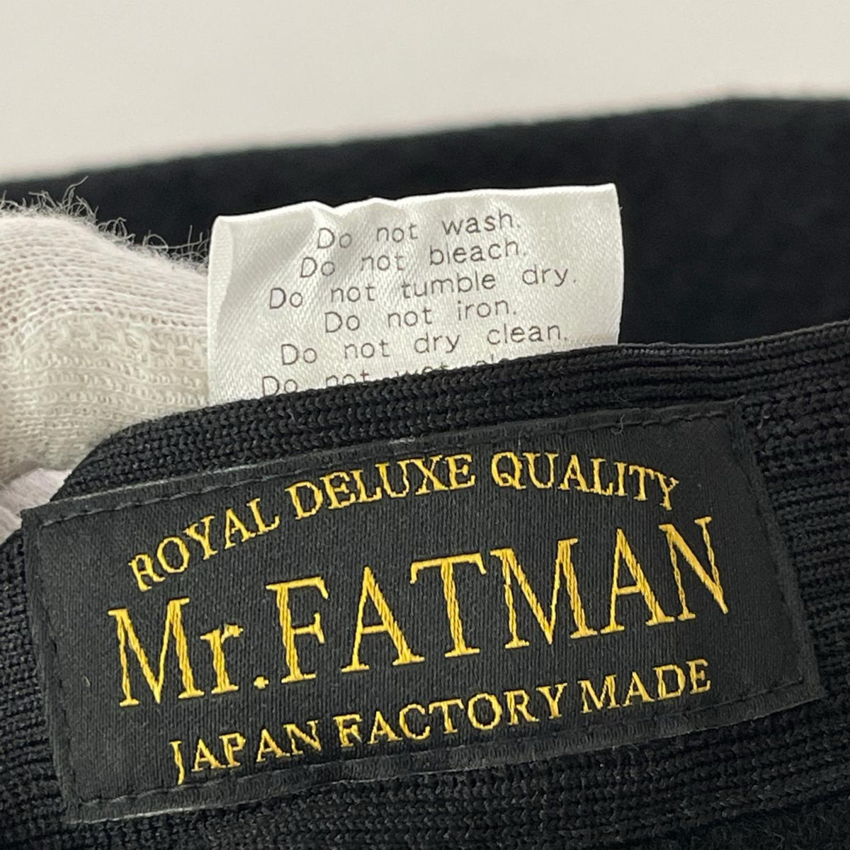 ハット MR.FATMAN ﾊﾞｹﾊ BLK ブラック