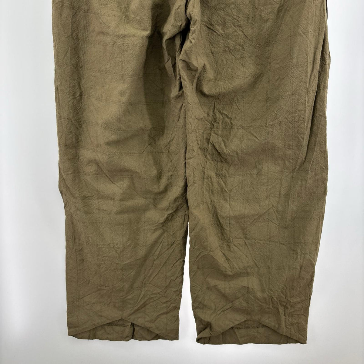 パンツ 26SS/W.SCHENKER/ﾌﾗｲﾝｸﾞV ﾁｪｯｸﾄﾗｳｻﾞｰ/M M