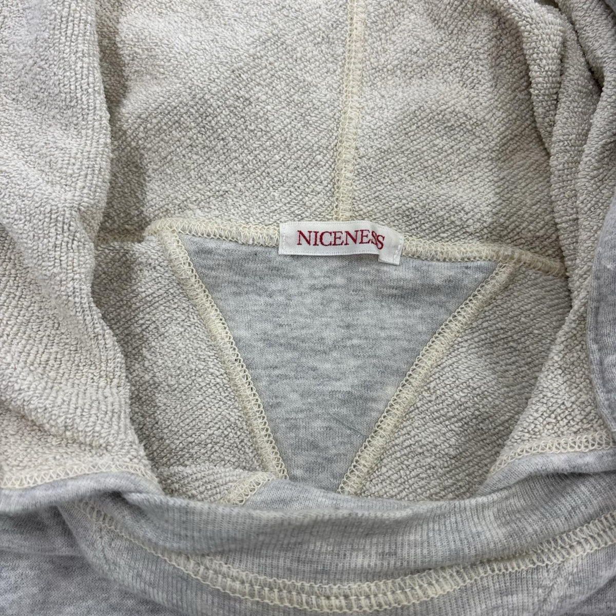 パーカー 24SS/CORGAN/ｼﾙｸｽｳｪｯﾄ ﾌｰﾃﾞｨ/M M グレー