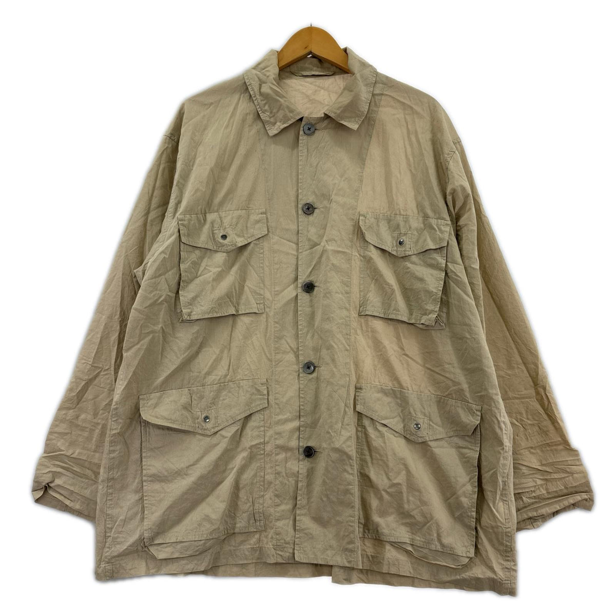 ジャケット 26SS/SHIRTS COVERALL/2/ﾍﾞｰｼﾞｭ 2 ベージュ
