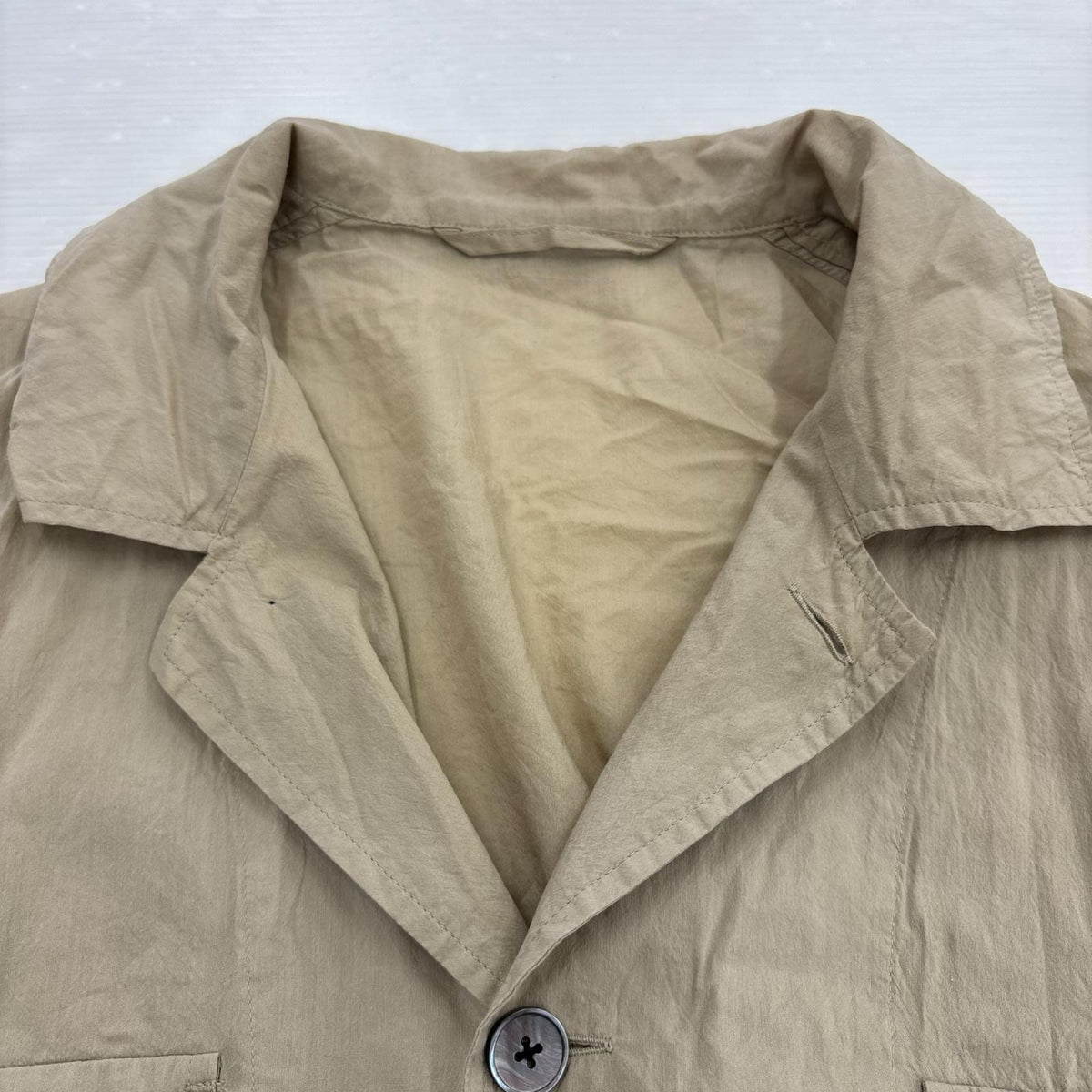 ジャケット 26SS/SHIRTS COVERALL/2/ﾍﾞｰｼﾞｭ 2 ベージュ