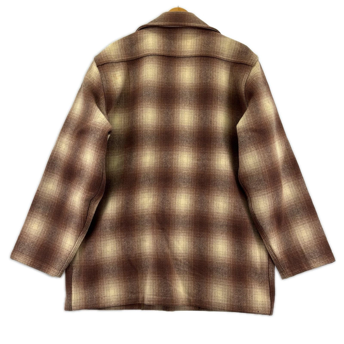 ジャケット 50s~ Merrill Woolens オンブレチェック ブラウン