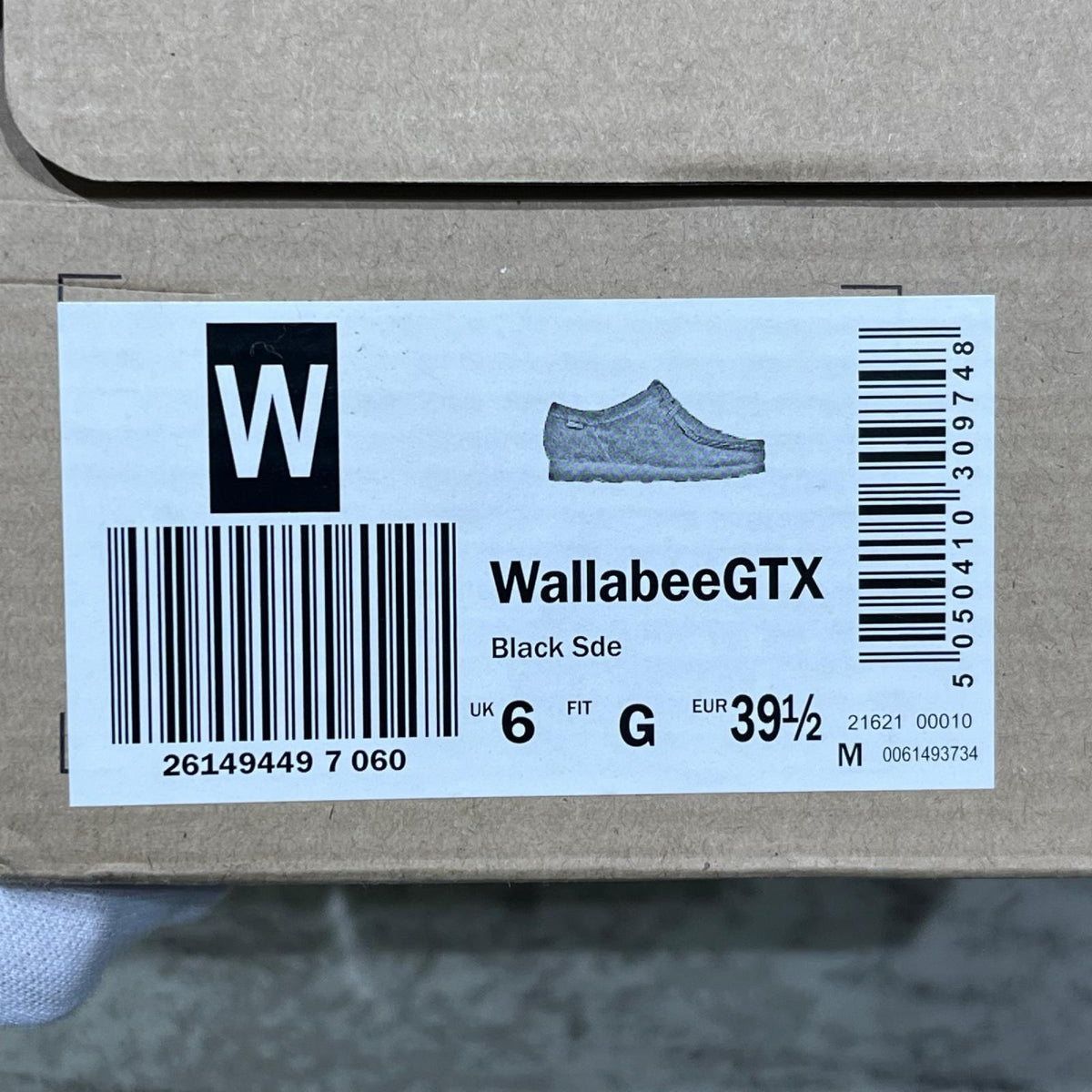 ブーツ Wallabee GTX 24.5cm ブラック