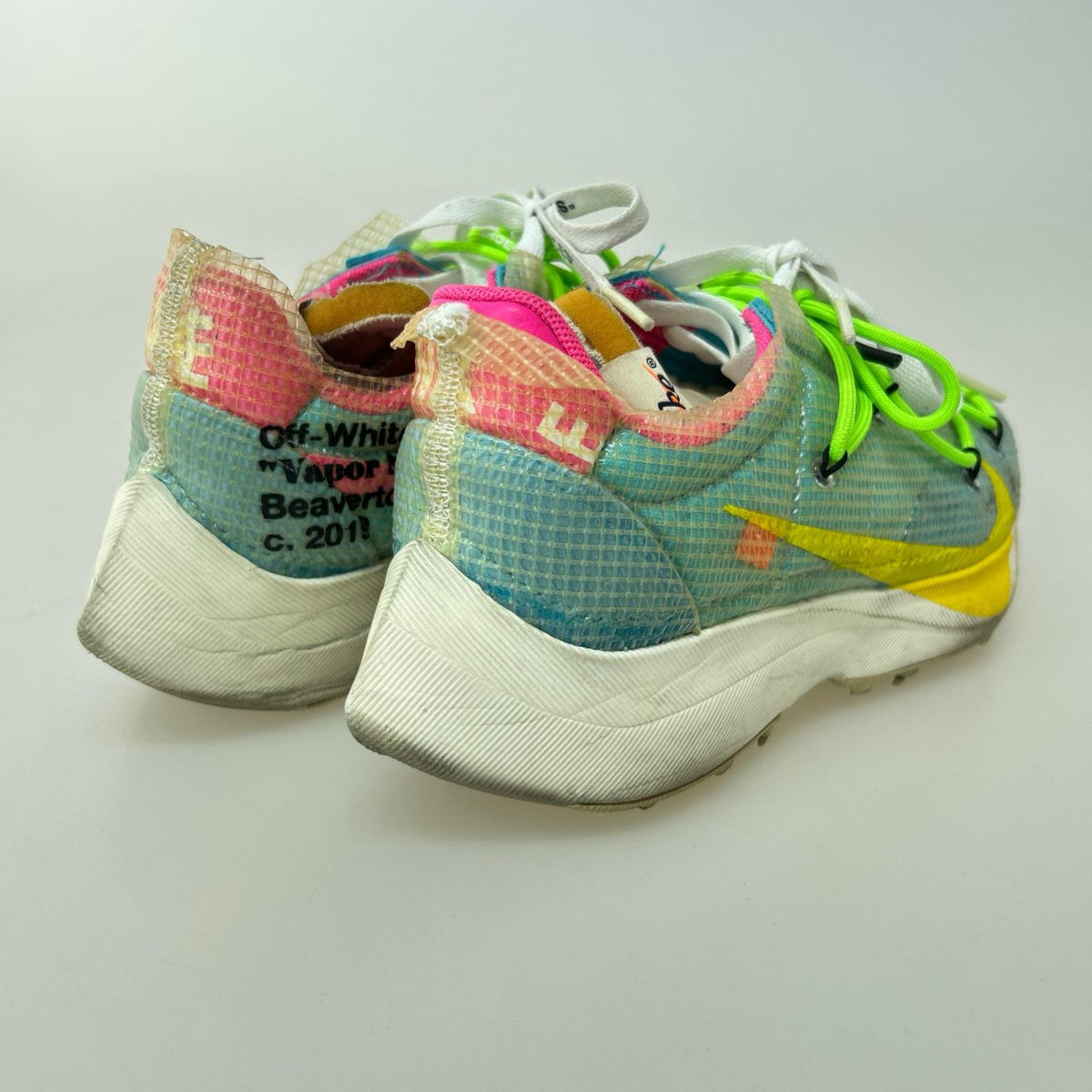 スニーカー ×Off-White Vapor Street Sky Blue 24cm (US6 UK5 1/2 EU38)