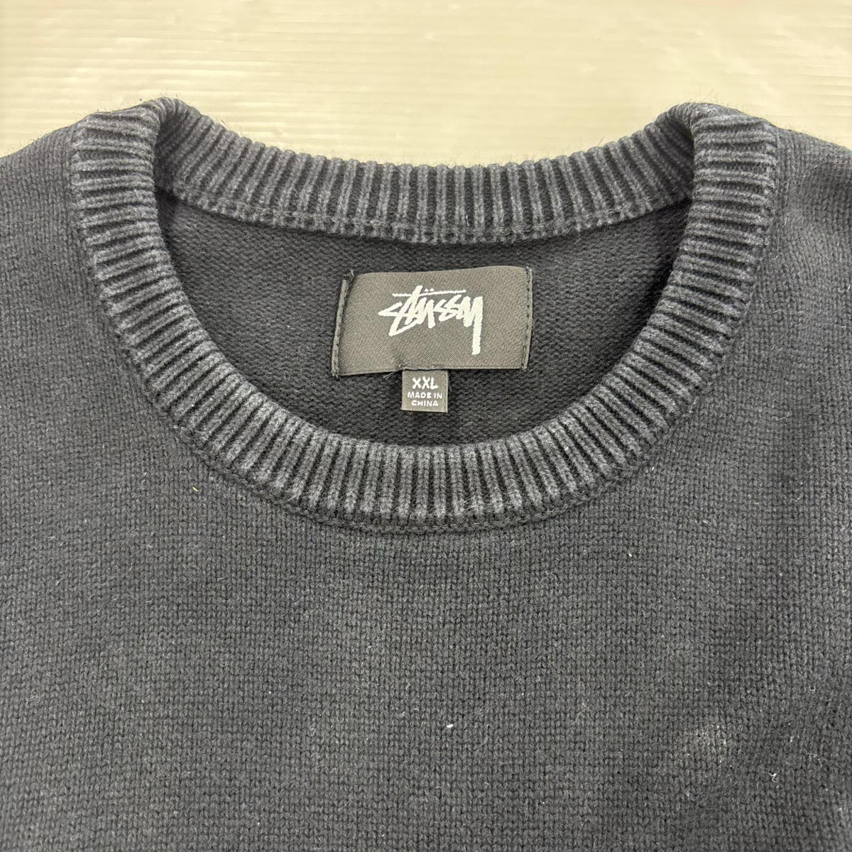 ニット 22AW Care Label Sweater ブラック