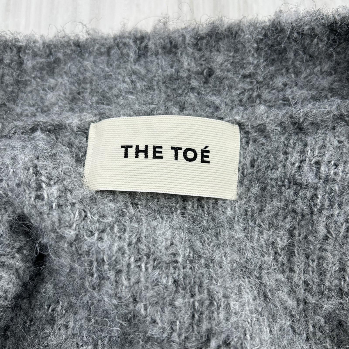 カーディガン THE TOE ｶｰﾃﾞｨｶﾞﾝ M グレー