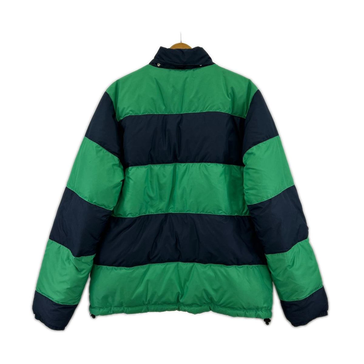 ダウンジャケット Reversible Striped Down Jacket (L) L