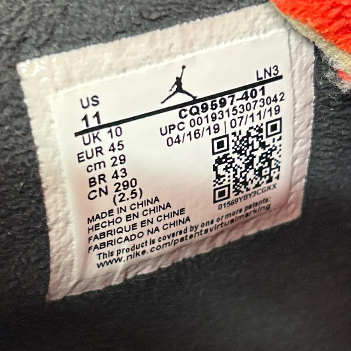 スニーカー AIR JORDAN 4 RETRO WNTR 29cm (US11 UK10 1/2 EU48) ネイビー